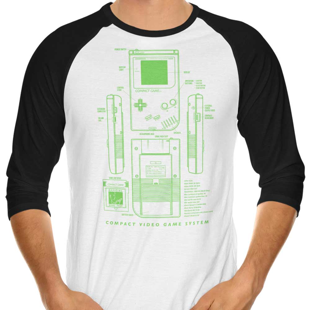 Adam Works Game Kid 3/4 Sleeve Raglan Stylish T-Shirt