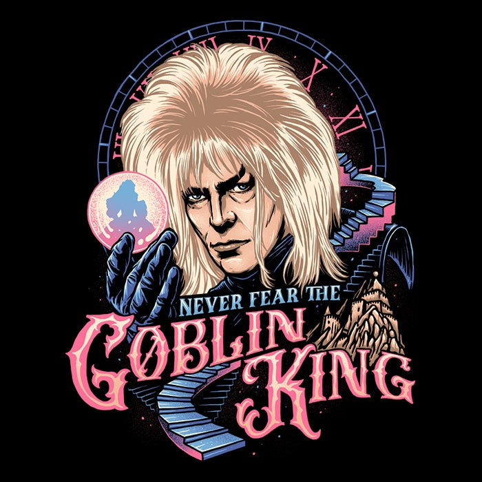 Don't Be Afraid of the Goblin King - Stylish 3/4 Sleeve Raglan T-Shirt