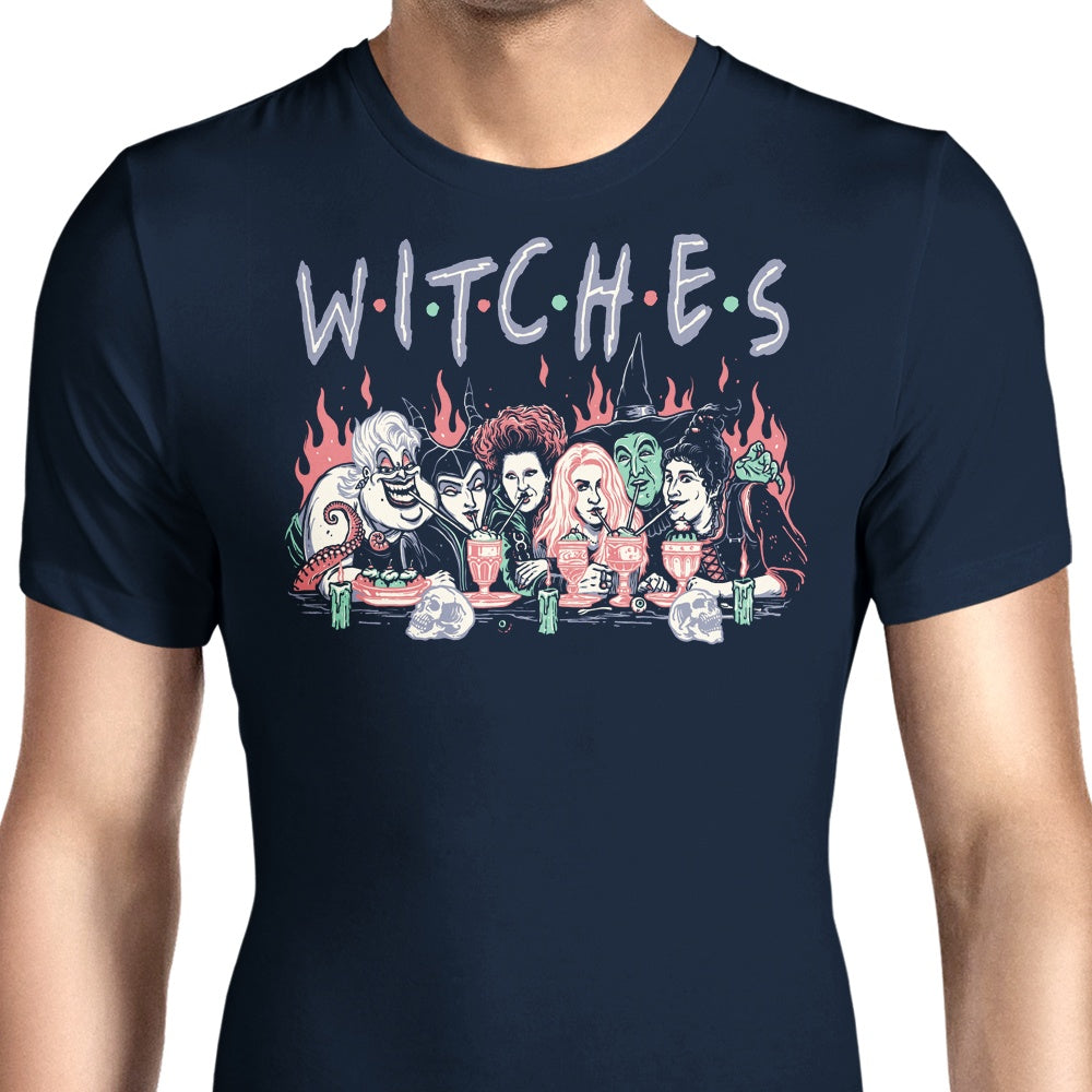 Men's Witches-themed Apparel: T-Shirts in Various Sizes