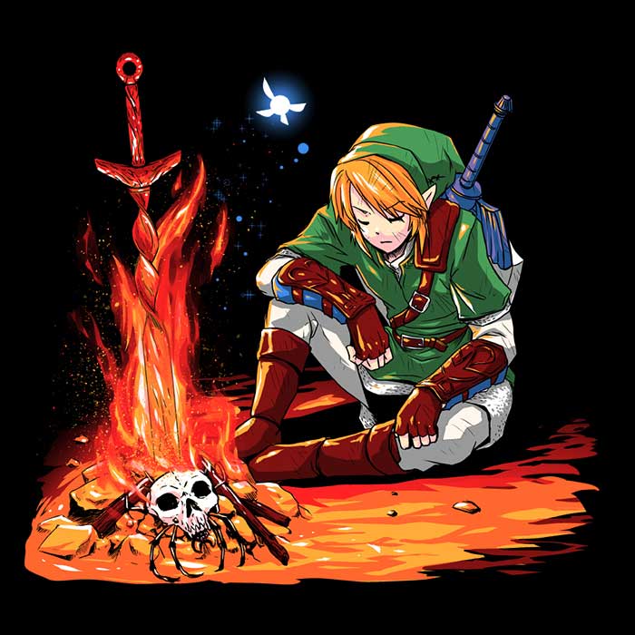 Stylish Dark Link 3/4 Sleeve Raglan T-Shirt by Coinbox Tees