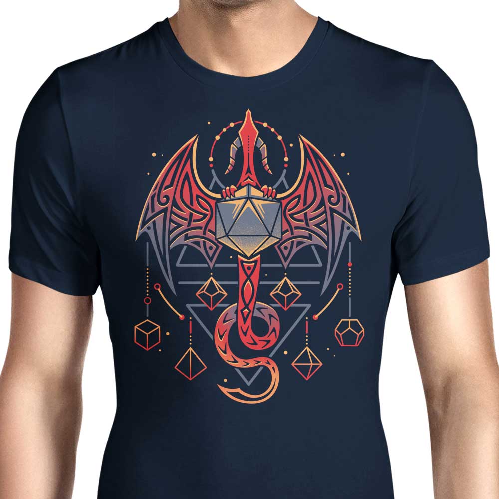 Celtic Dragon Dice-themed Men's Clothing Apparel