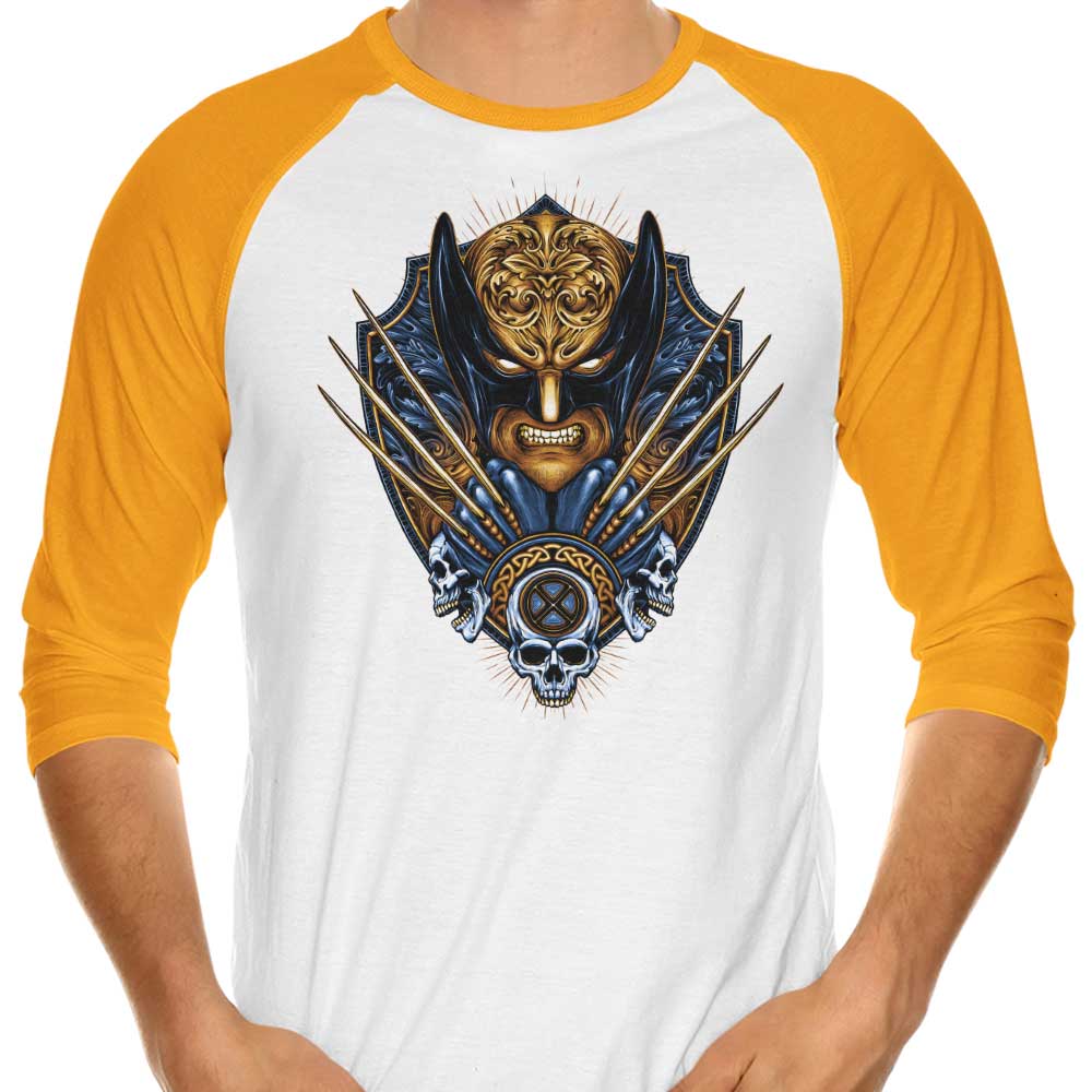 Unbreakable 3/4 Sleeve Raglan Style Men's T-Shirt