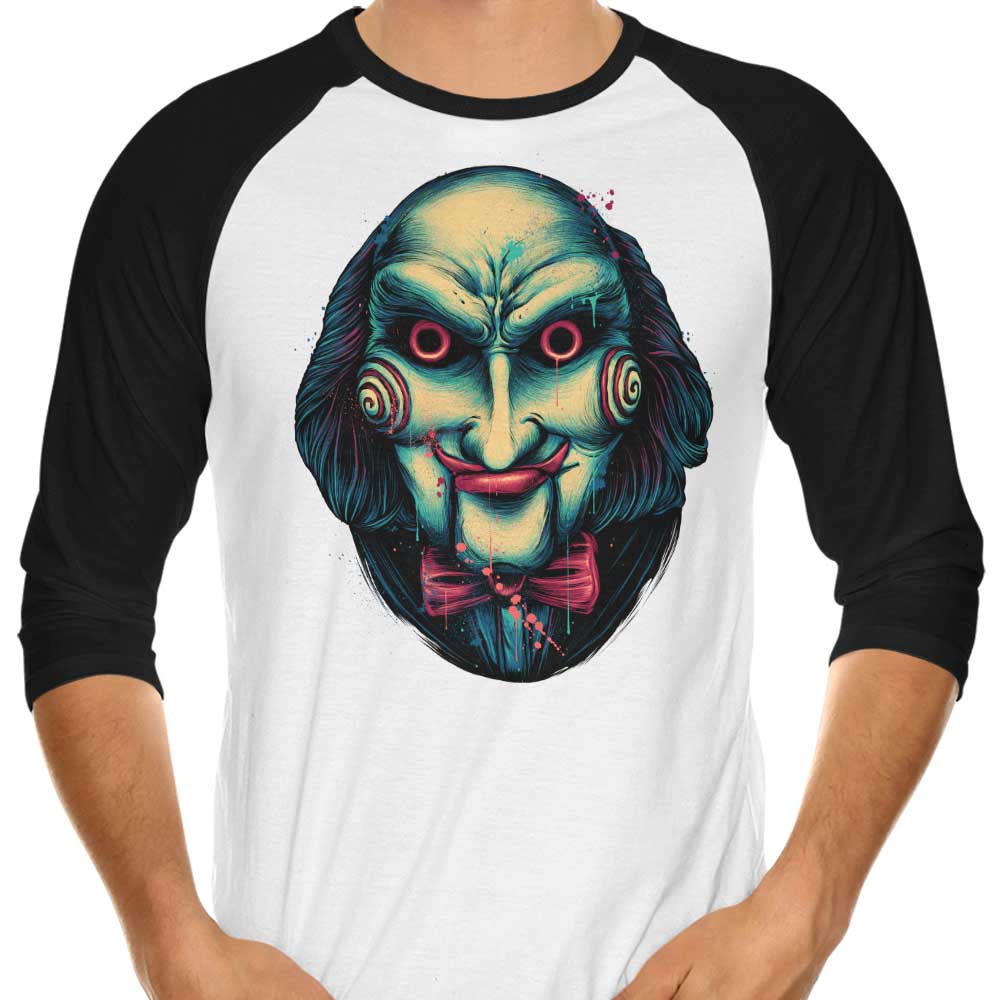 Glitchygorilla's Game Master 3/4 Sleeve Raglan Casual T-Shirt
