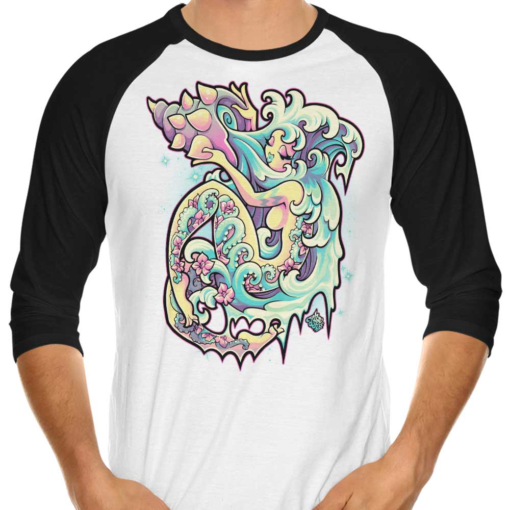 Jehsee Aquarius 3/4 Sleeve Raglan Stylish T-Shirt
