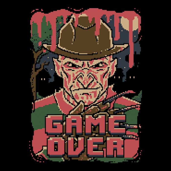 Danielmorris1993's Pixel Nightmare 3/4 Sleeve Raglan Stylish T-Shirt