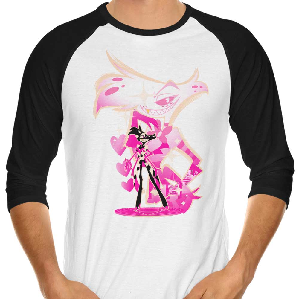 Hypertwenty's 3/4 Sleeve Raglan Serial Prankster T-Shirt