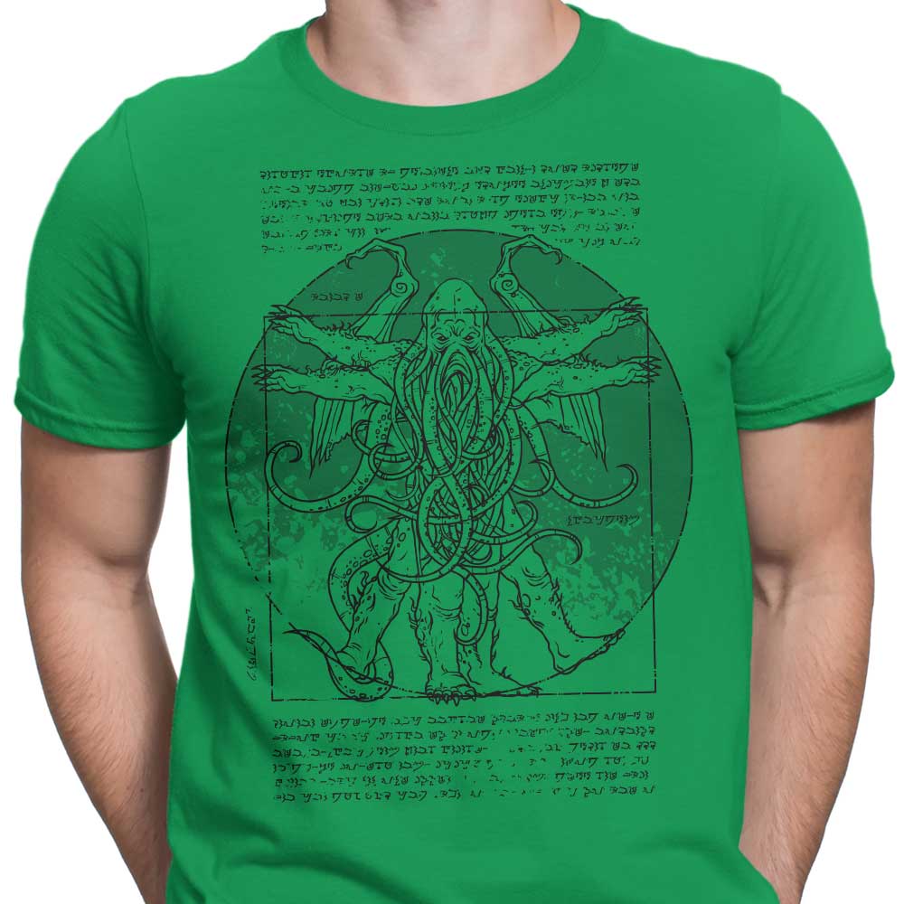Lovecraftian-inspired Men's Apparel - T-Shirts in Various Sizes