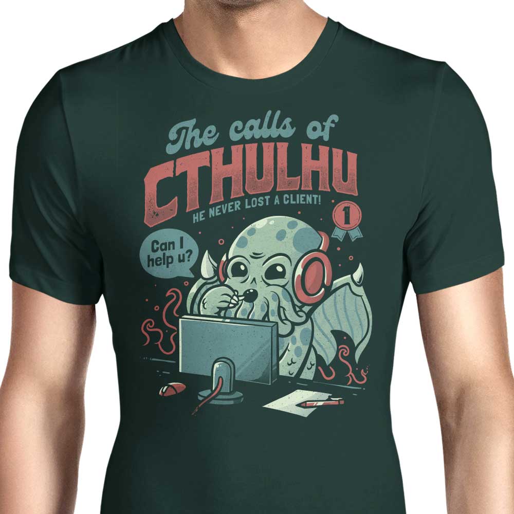 Cthulhu Calls - Stylish Men's Apparel Collection