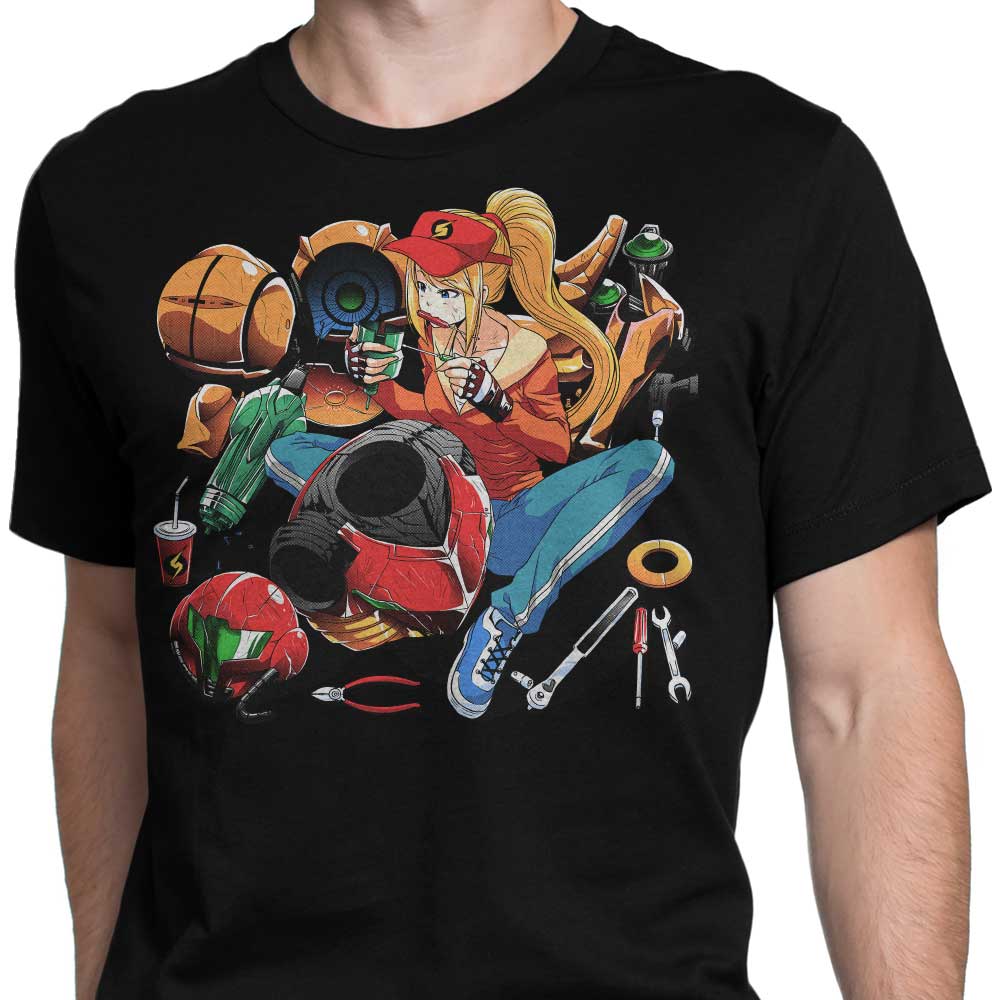 Men's Samus Repairing Apparel Collection by Coinbox Tees