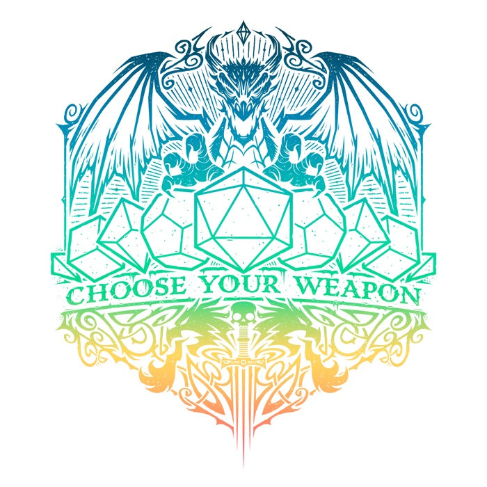 StudioM6's 'Episode 5: Select Your Weapon' 3/4 Sleeve Raglan Style T - Shirt for Fashion Lovers