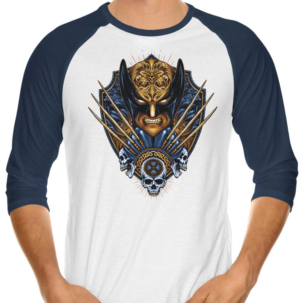 Unbreakable 3/4 Sleeve Raglan Style Men's T-Shirt