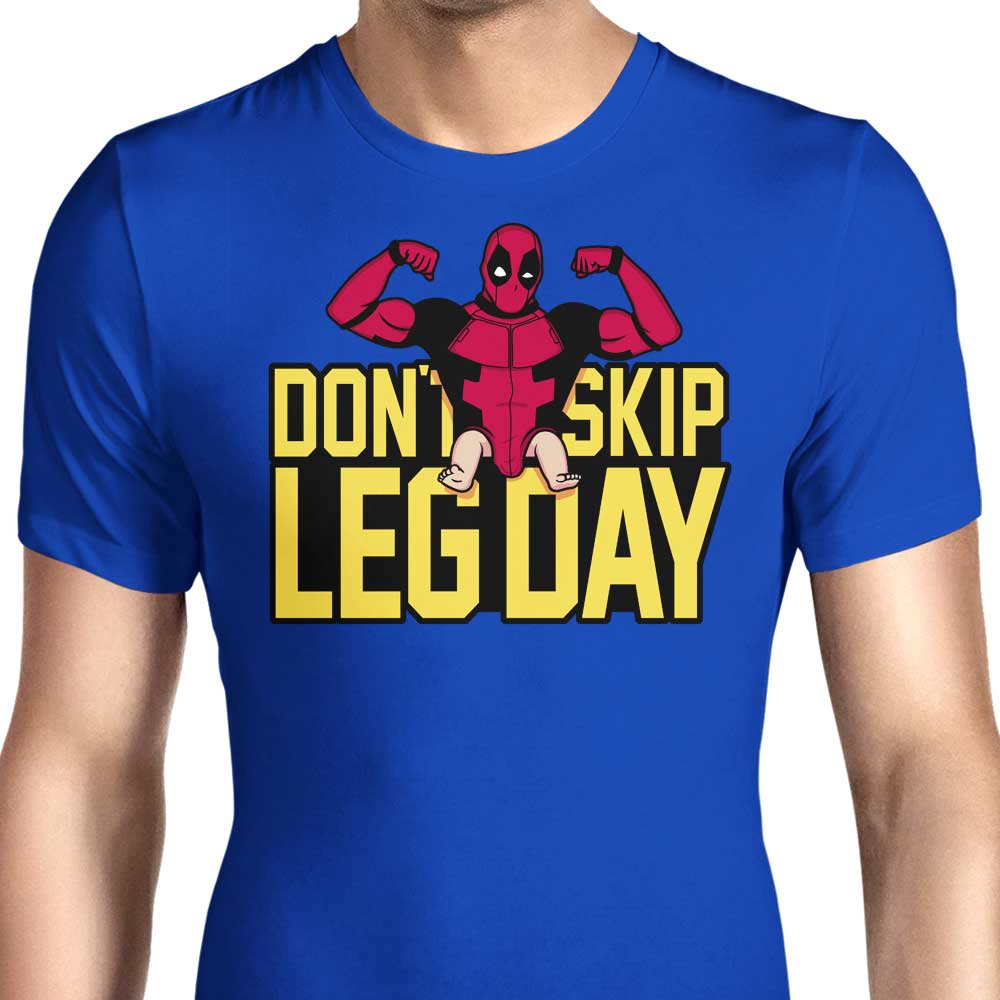 Don't Miss Leg Day Men's Clothing Collection - T-Shirts and Premium T-Shirts