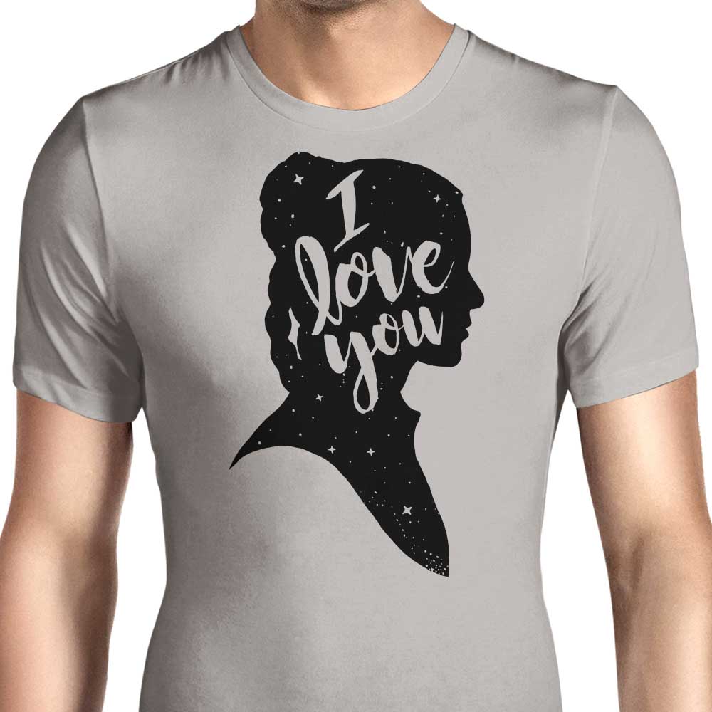 Men's 'I Love You' Apparel: T-Shirts in Various Sizes