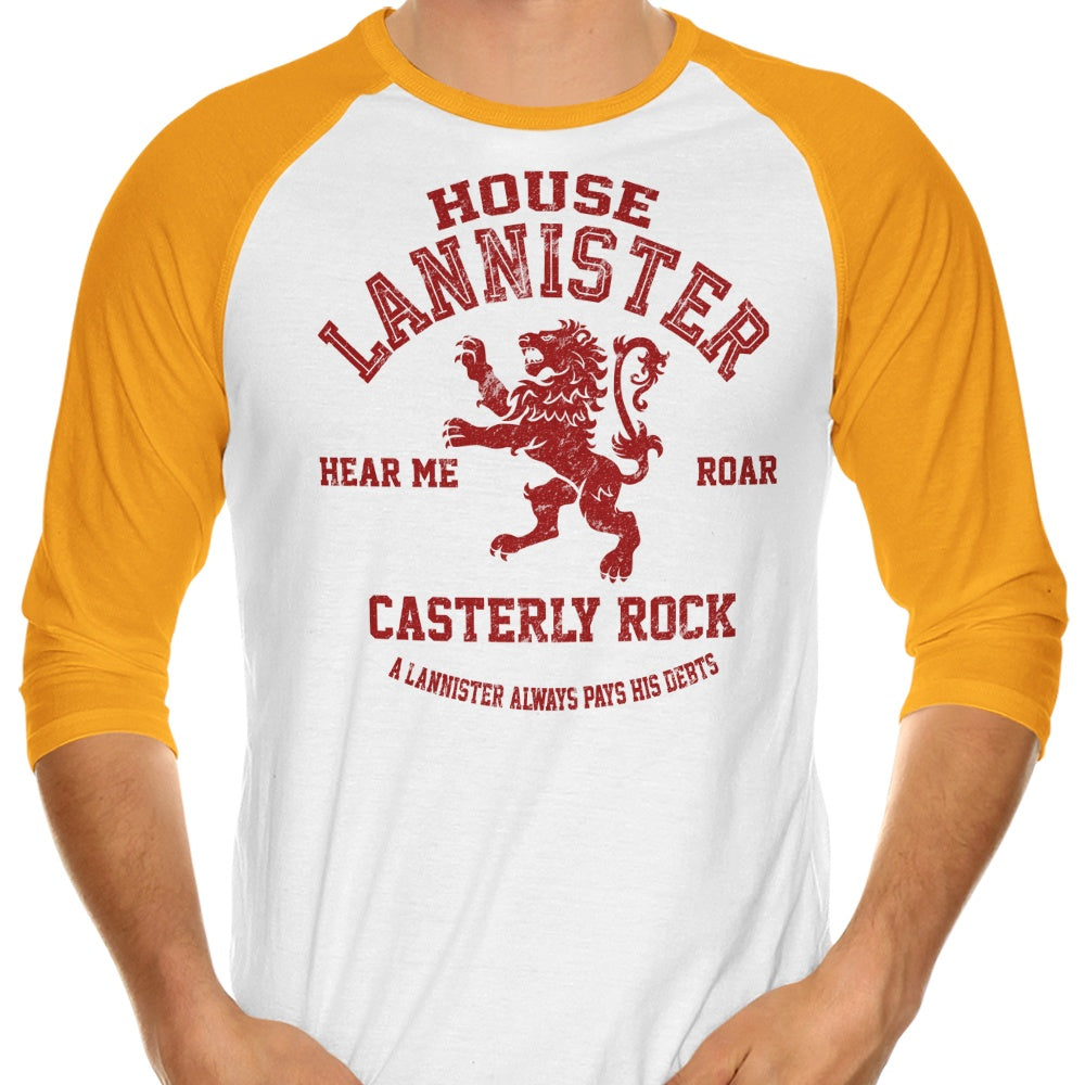Digital Phoenix's 'Hear Me Roar (Alt)' 3/4 Sleeve Raglan Style T-Shirt for Fashion Lovers