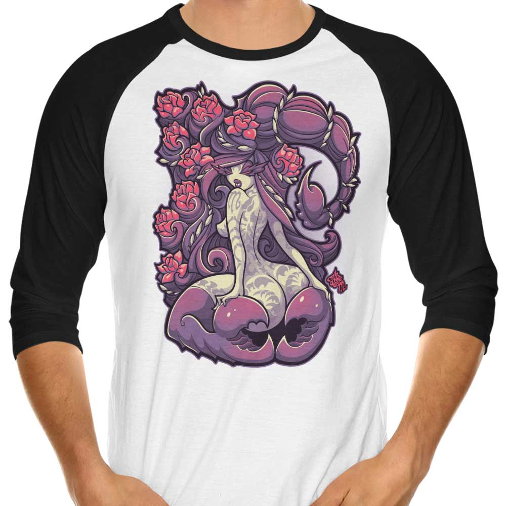 Scorpio Branded Three - Quarter Sleeve Raglan Style T - Shirt