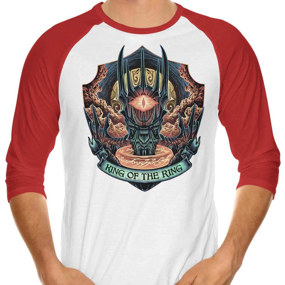 The Champion of the Ring - Three - Quarter Sleeve Raglan Style T - Shirt