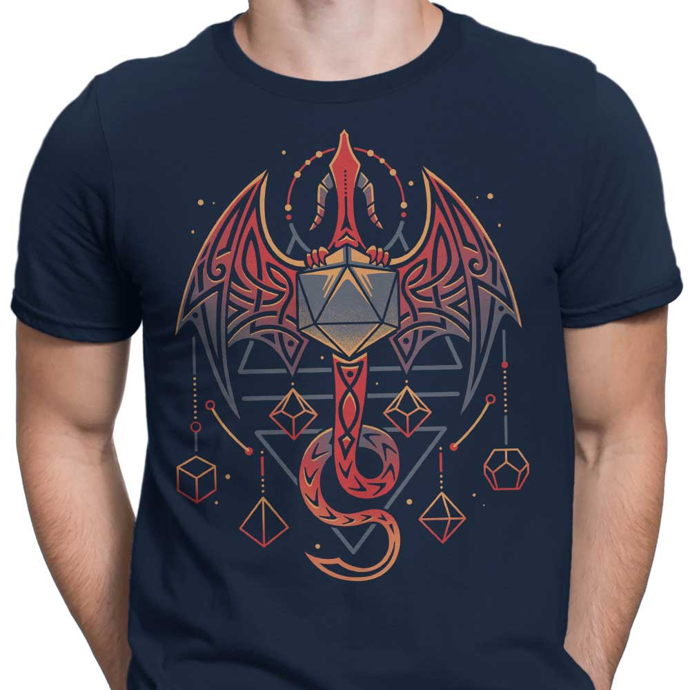 Celtic Dragon Dice-themed Men's Clothing Apparel