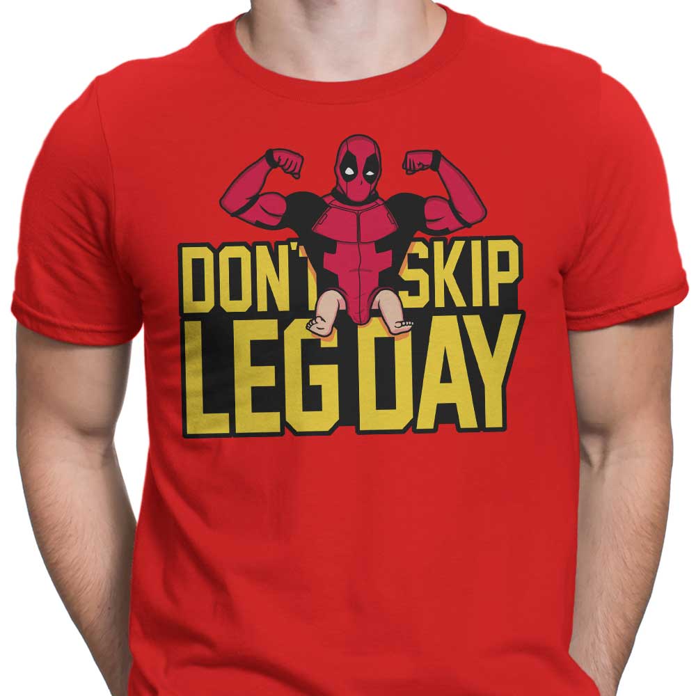 Don't Miss Leg Day Men's Clothing Collection - T-Shirts and Premium T-Shirts