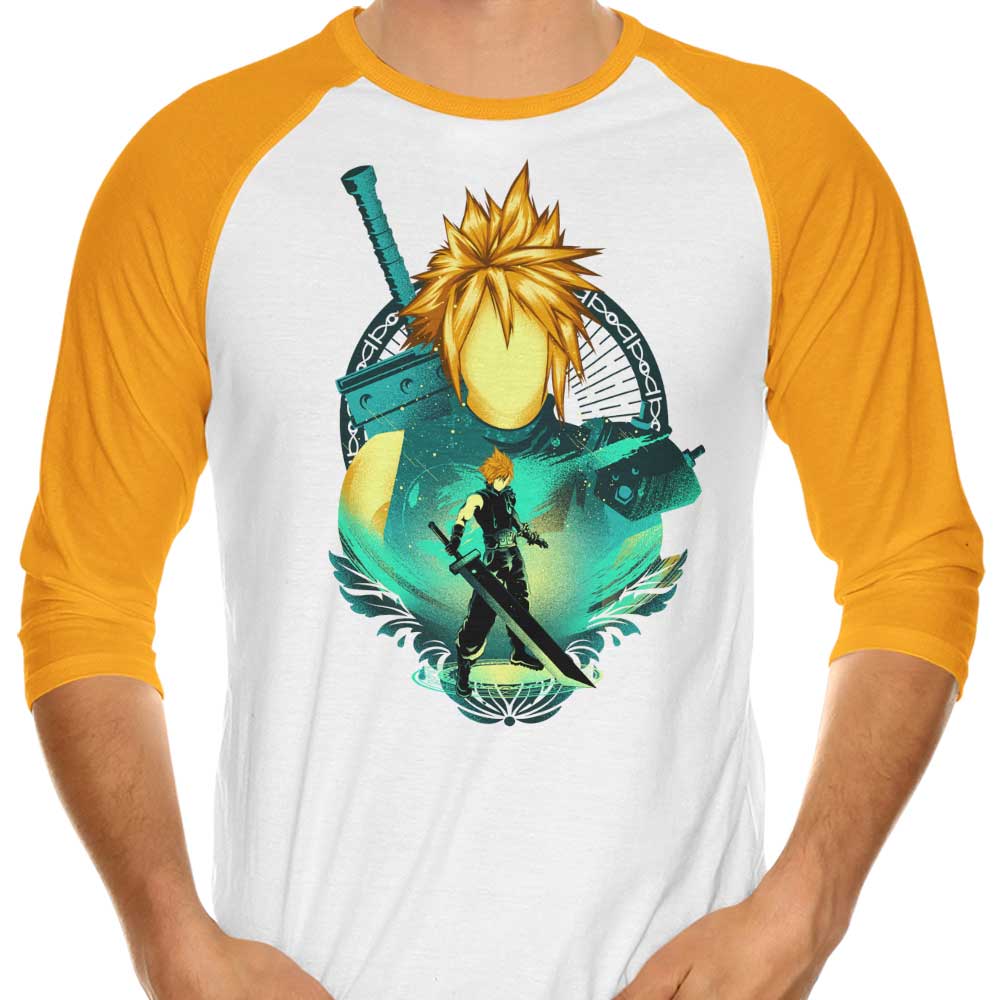 Hypertwenty's Midgar Mercenary 3/4 Sleeve Raglan Stylish T-Shirt