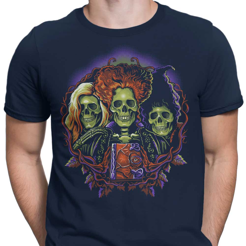 Stylish Men's Witches Skulls Apparel in Various Sizes