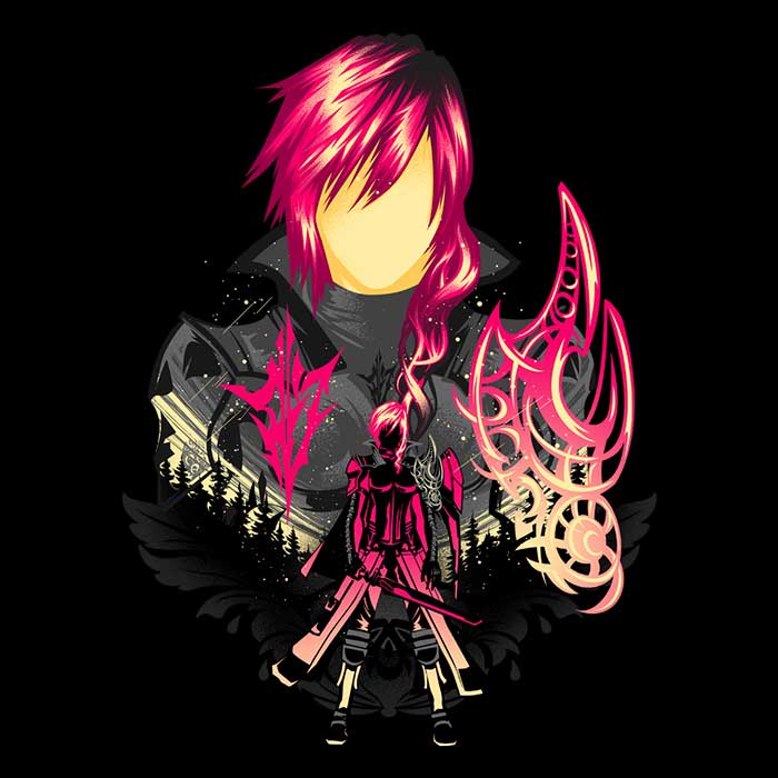 Hypertwenty Pink Lightning Three - Quarter Sleeve Raglan Style T - Shirt