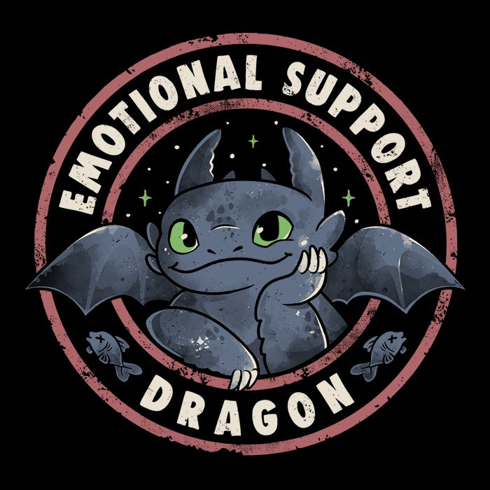 Men's Emotional Support Dragon Apparel by Edu.ely