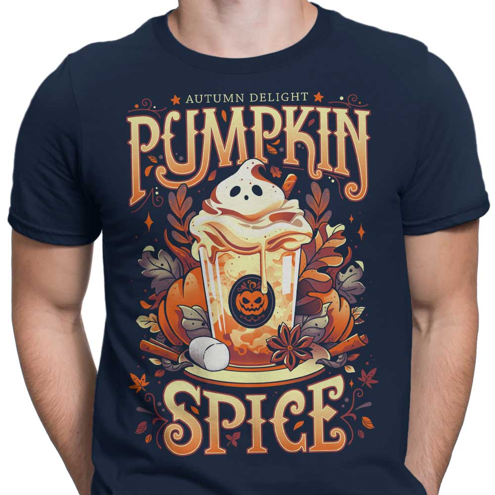 Eerie Ghostly Pumpkin Spice Collection - Stylish Men's Apparel