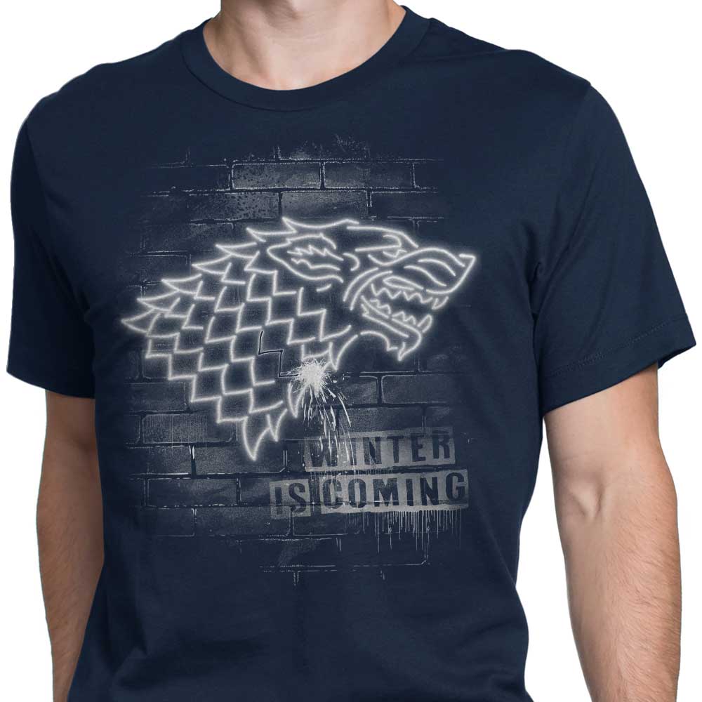 Stylish Neon Wolf Men's Clothing Apparel